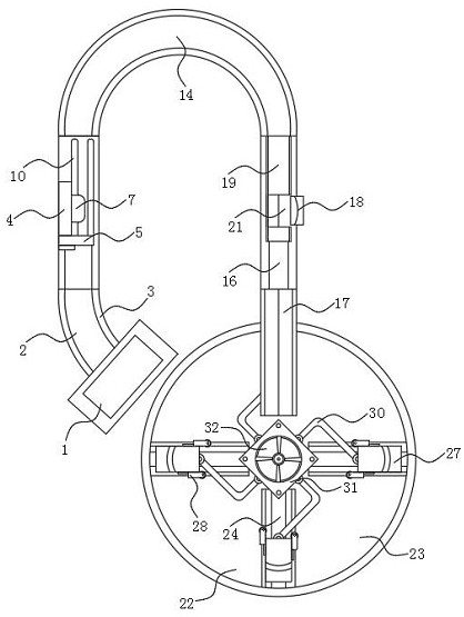 Knife-shaped hairpin chamfering facility with screening and feeding functions