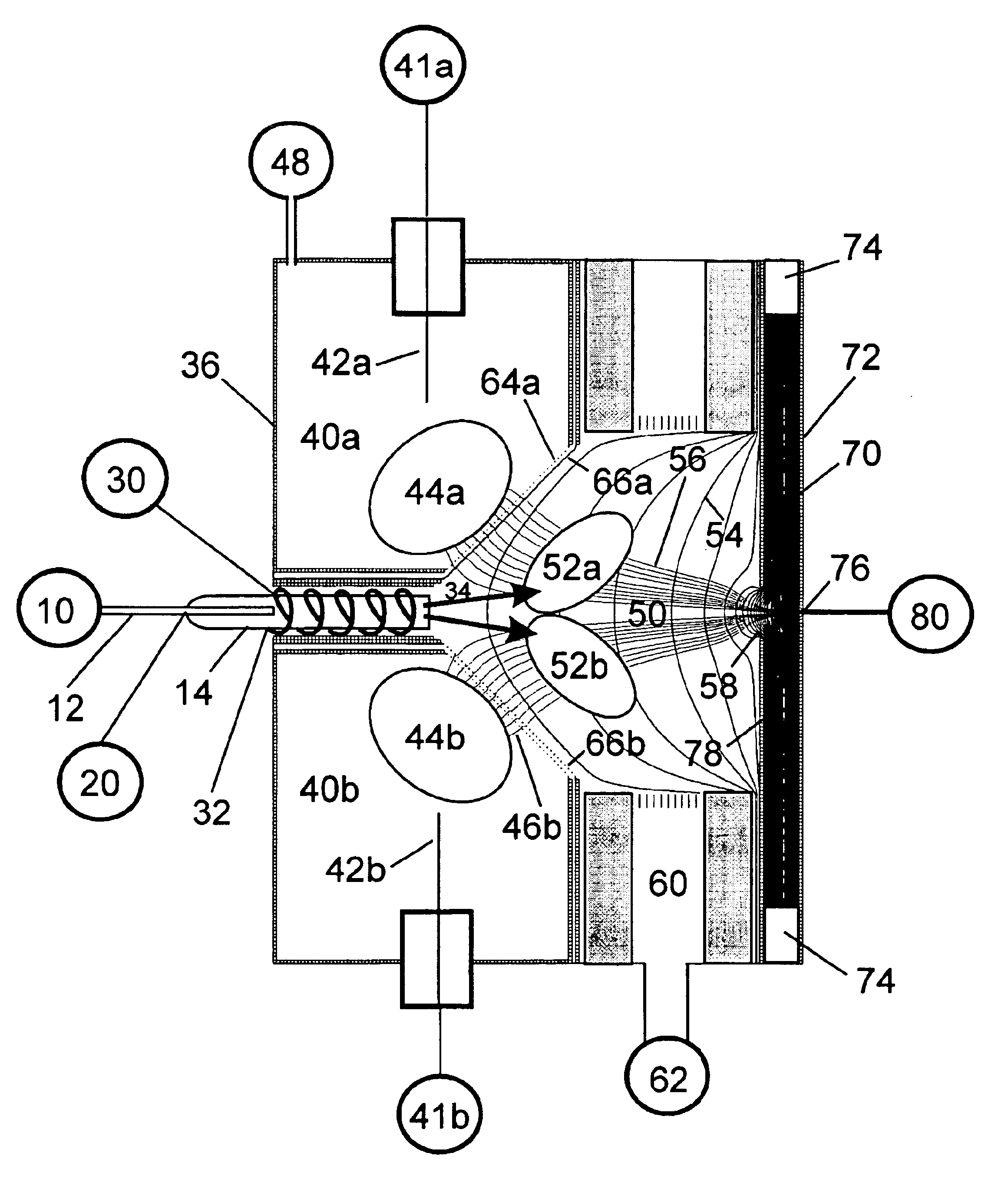 Remote reagent chemical ionization source