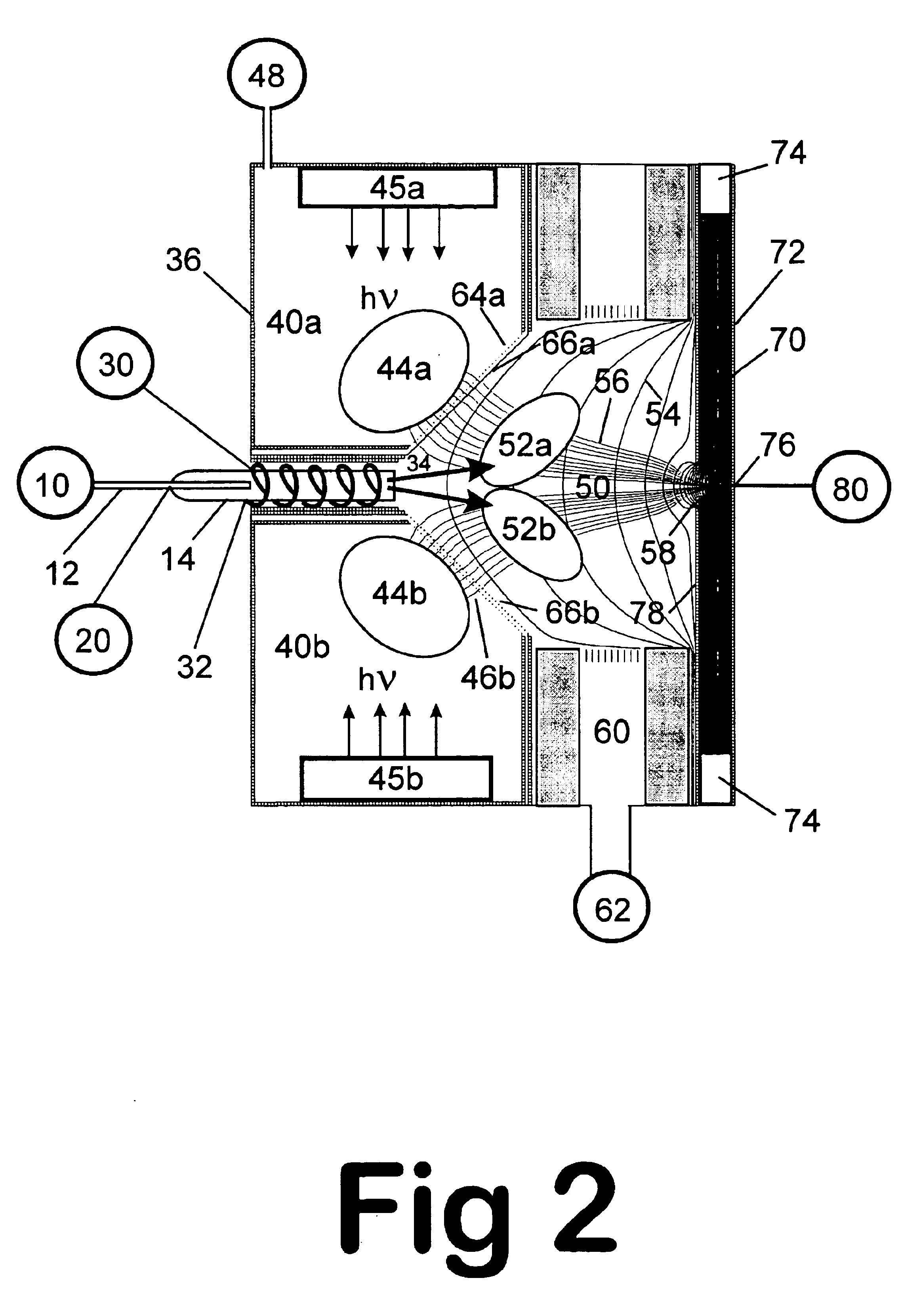 Remote reagent chemical ionization source