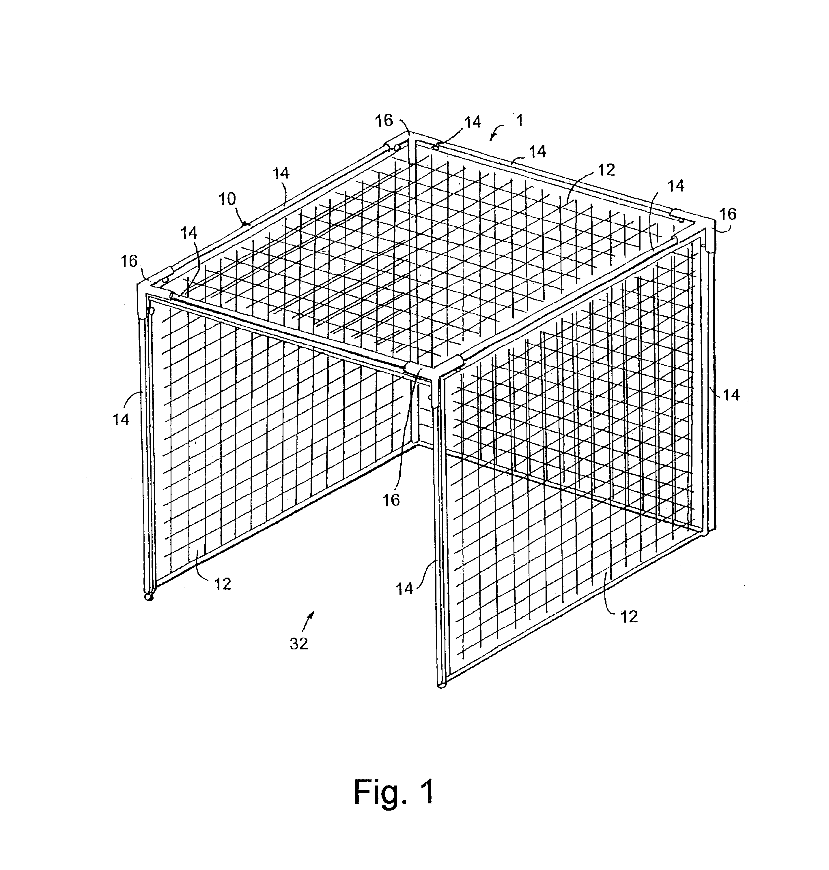 Modular all sports net assembly