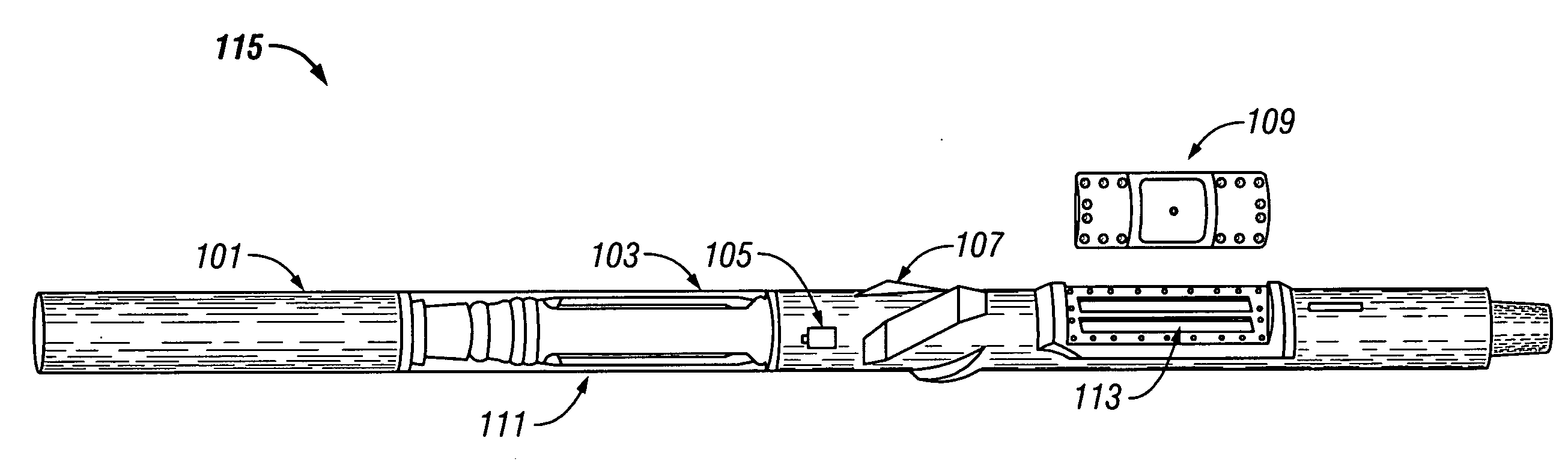 OBM sensor with a loop antenna