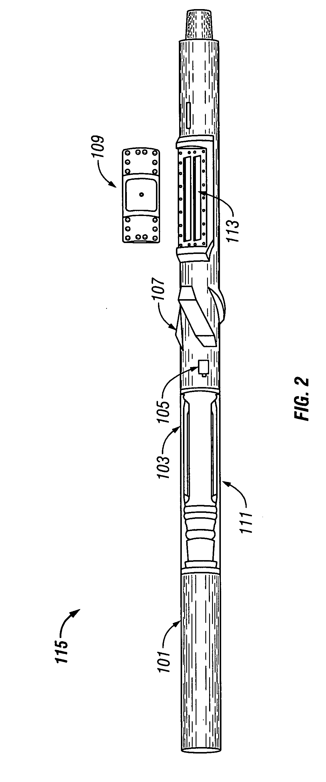 OBM sensor with a loop antenna