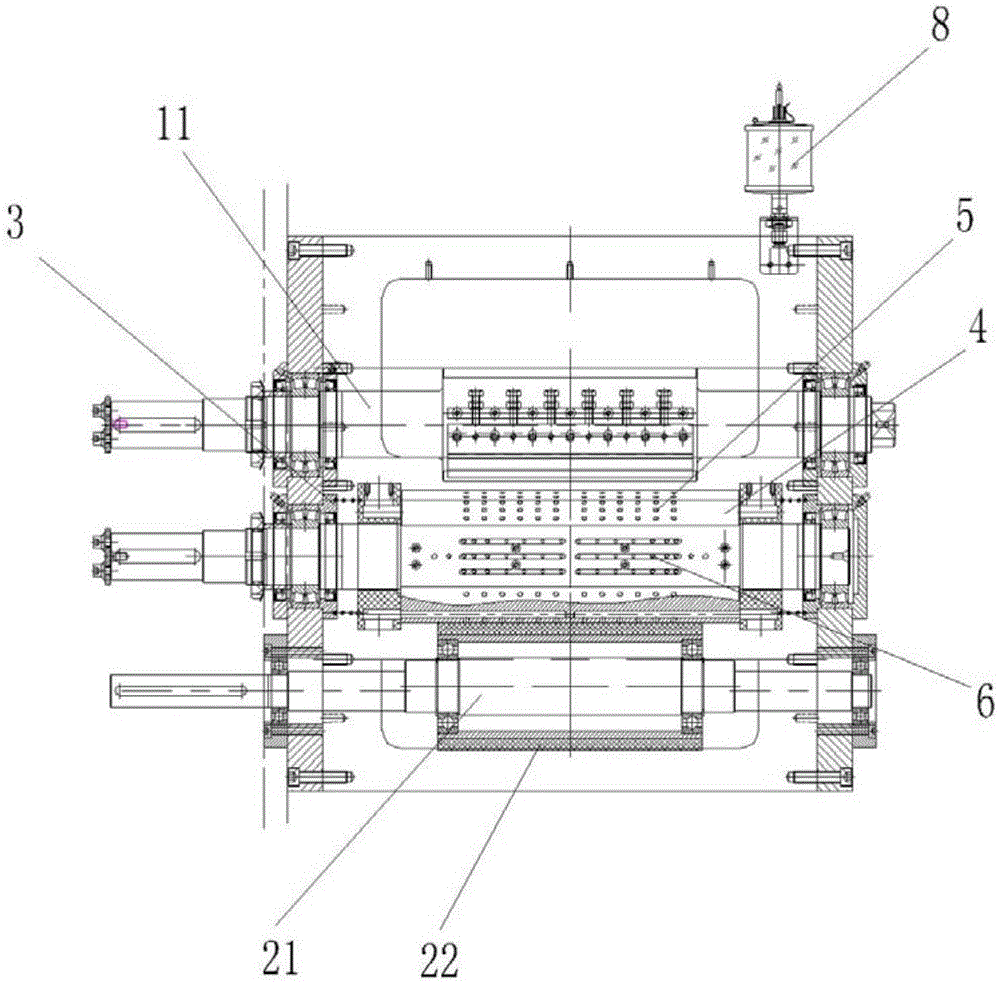 Adhesive tape cutter device with inserts interchangeable