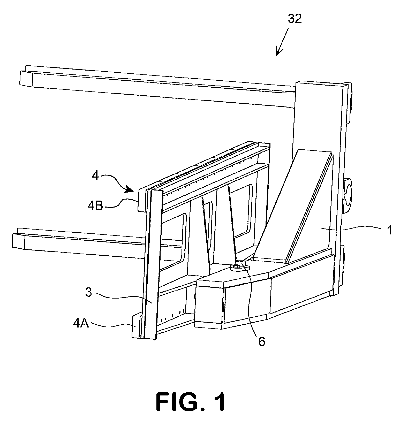 Multi-axis load gripping arm