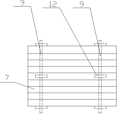 Flexible hanging self-expanding operation platform