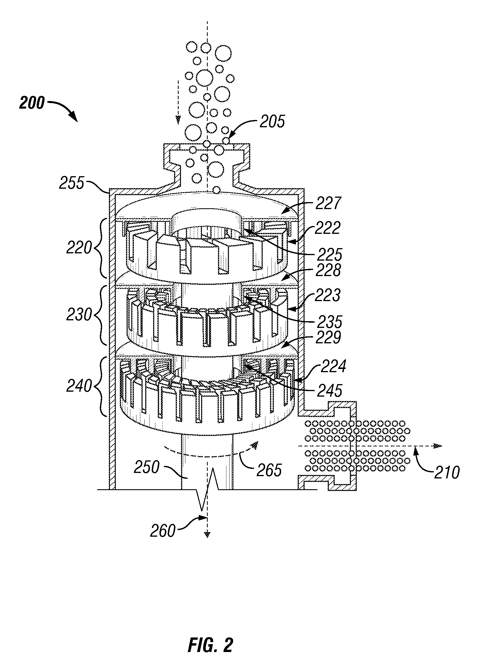 System and process for water treatment