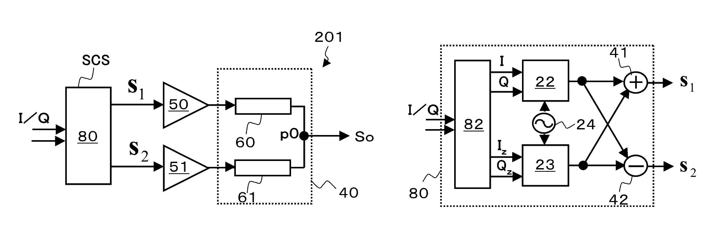 Linear composite transmitter utilizing composite power amplification