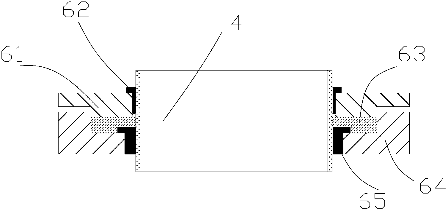 Graphite furnace for sintering glass loose mass