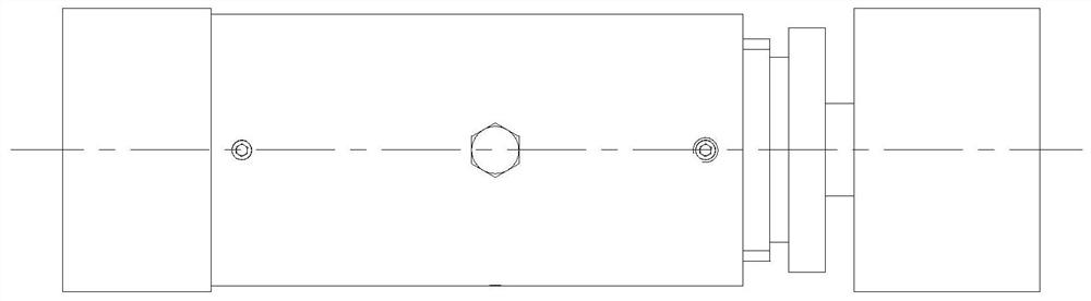 An anti-vibration self-resetting satellite antenna support rod structure