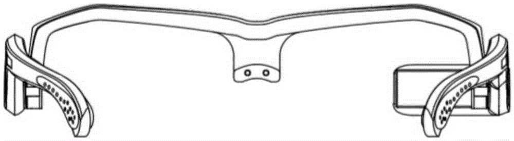 Intelligent glasses illumination method in automobile maintenance process