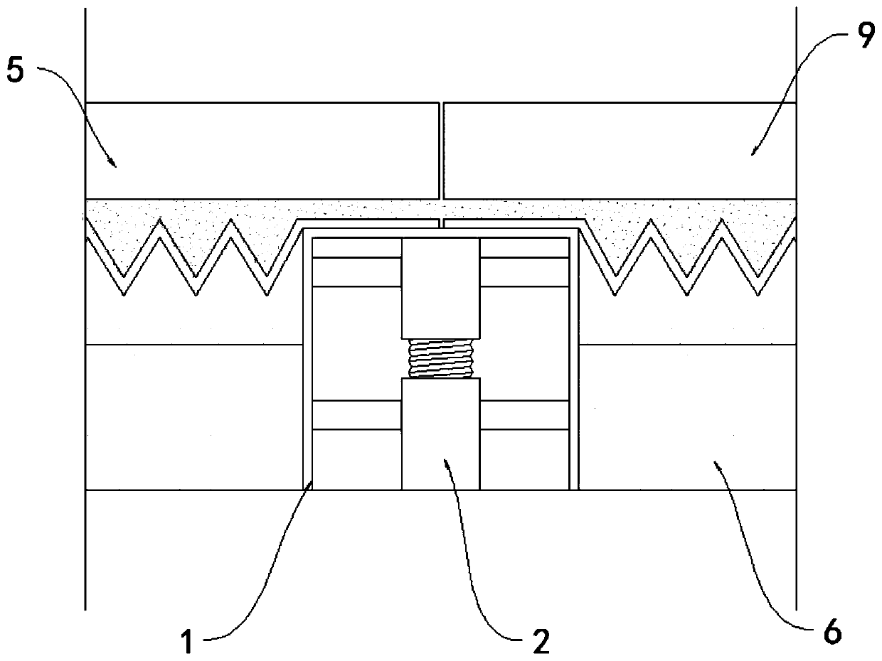 Adjustable ground structure for building