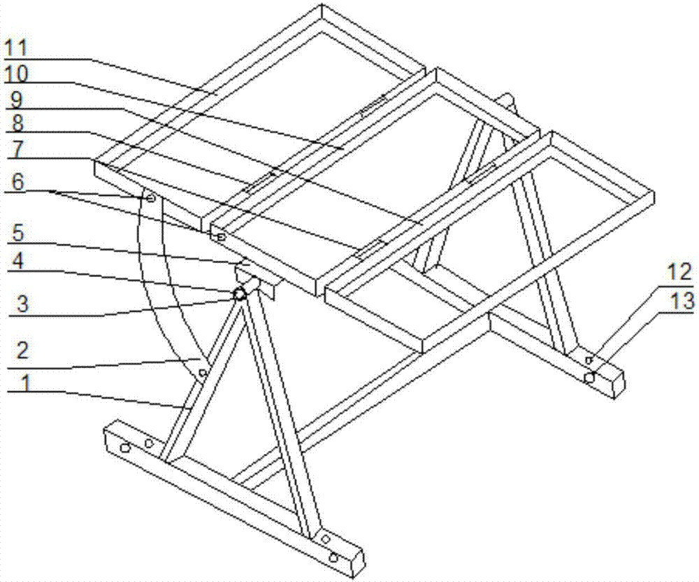 Internally-movable photovoltaic power station array group