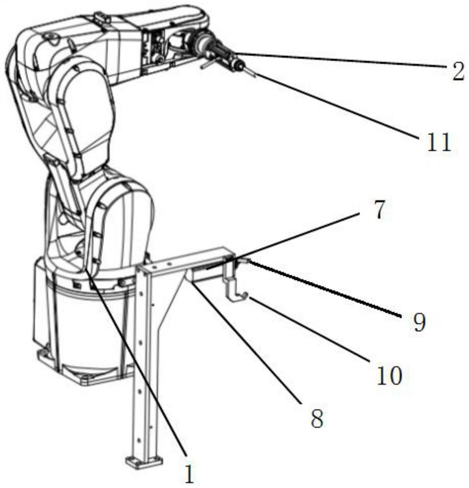 A cigarette fly ash detection device and detection method based on machine vision using gray level difference method