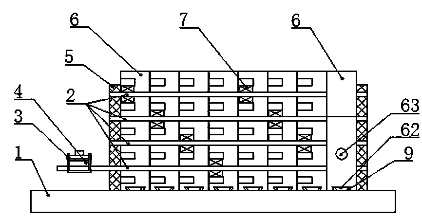 Miniature circuit breaker level relative inserting wire inletting structure