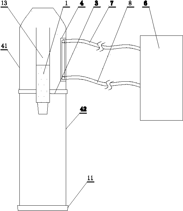 Operating garment with antibiosis effect, anti-static effect and plasma-resistant effect