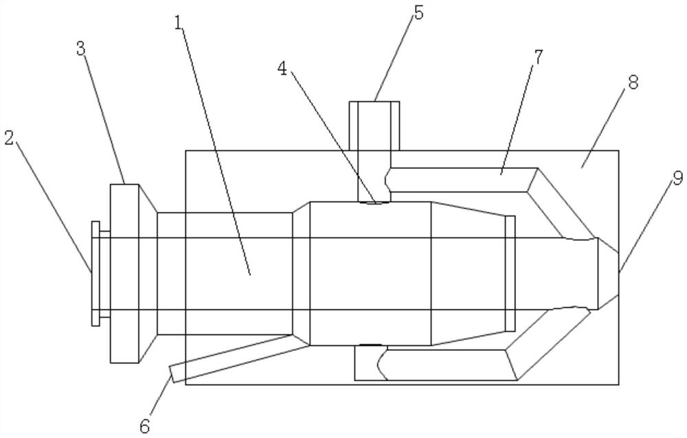 Powdered activated carbon incineration feeding device