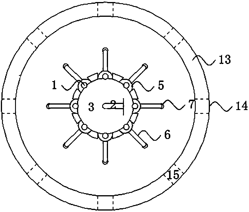 Construction device and method for multifunctional pipe pile for drainage of land reclamation and island building