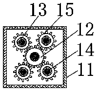 Hole punching device for precision alloy part production