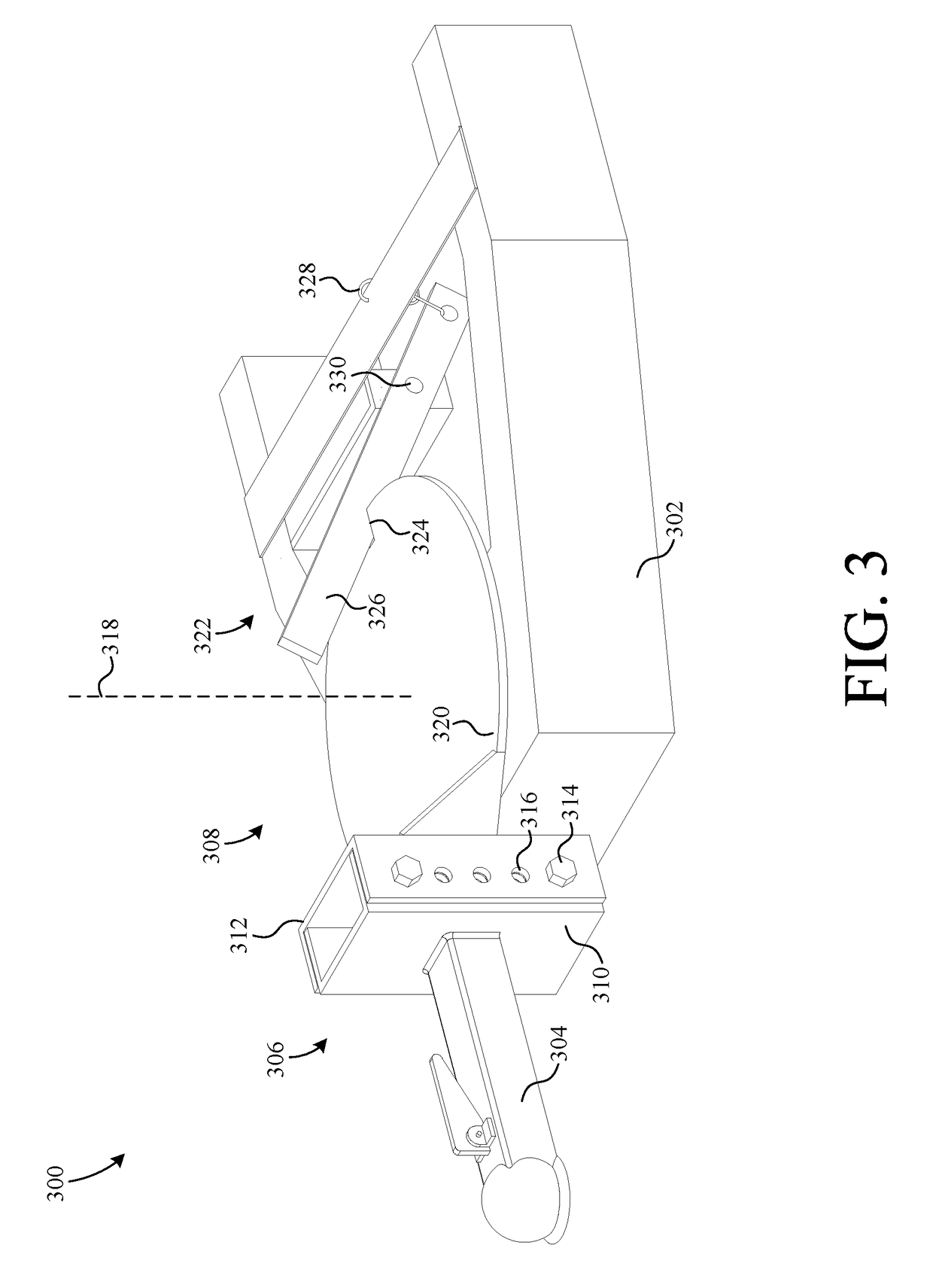 Pivoting trailer hitch