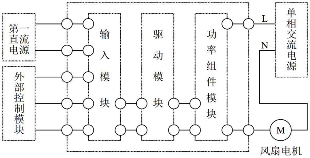 Single-phase fan speed regulation solid-state relay