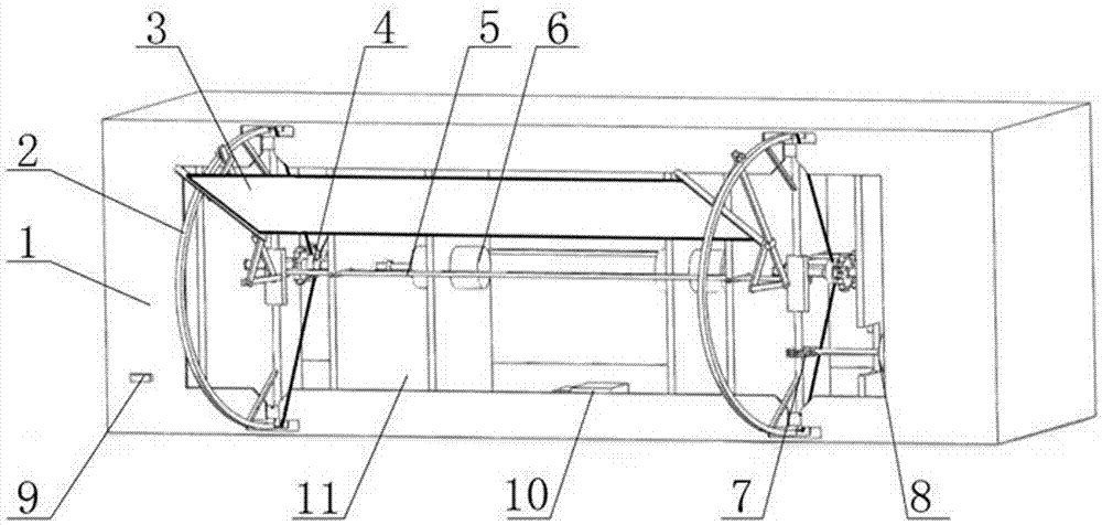 Novel gliding type bionic air-drop device