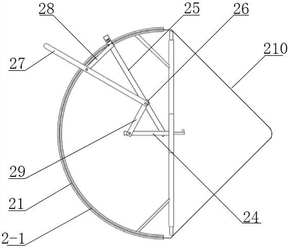 Novel gliding type bionic air-drop device