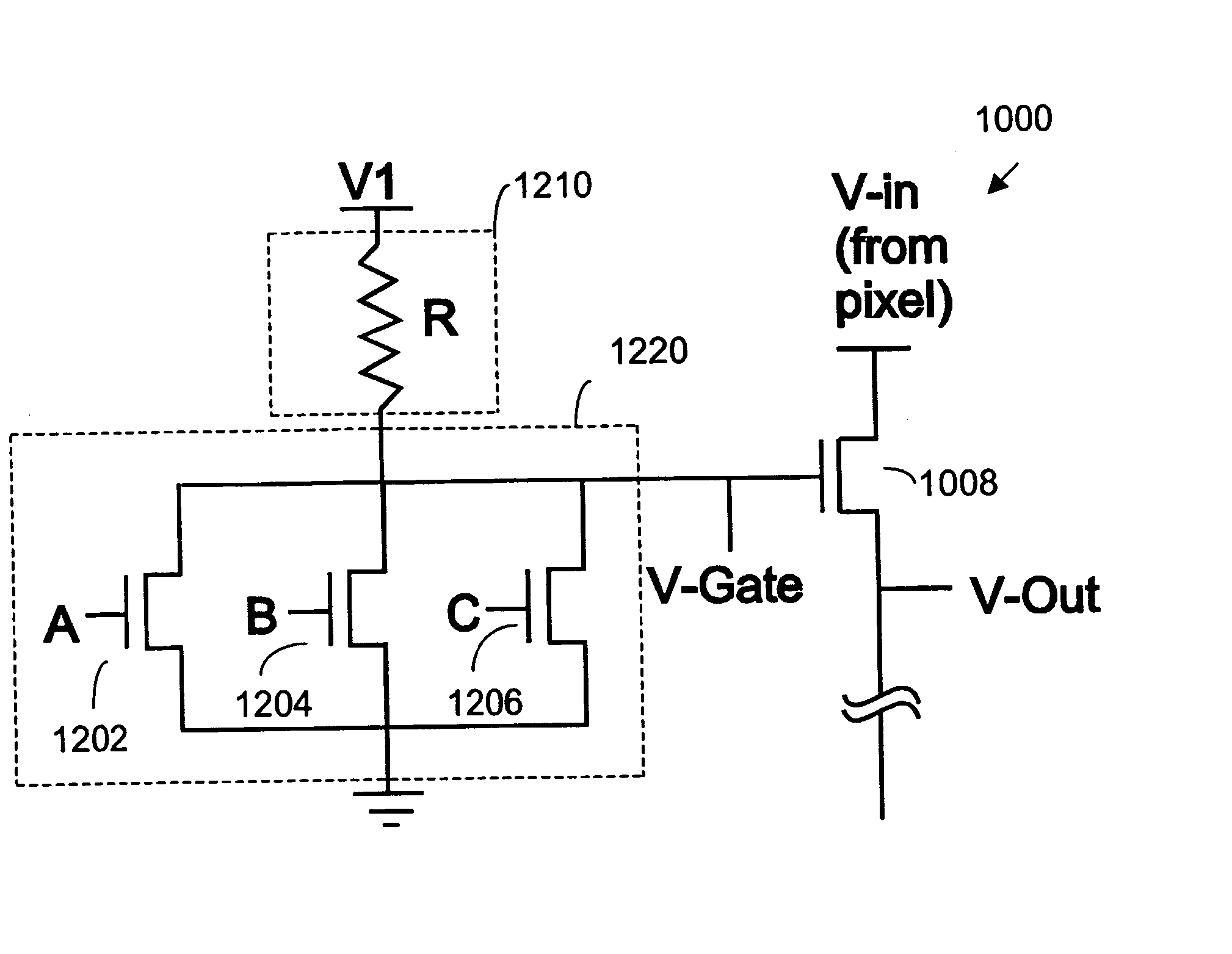 Integrated multiplexer/de-multiplexer for active-matrix display/imaging arrays