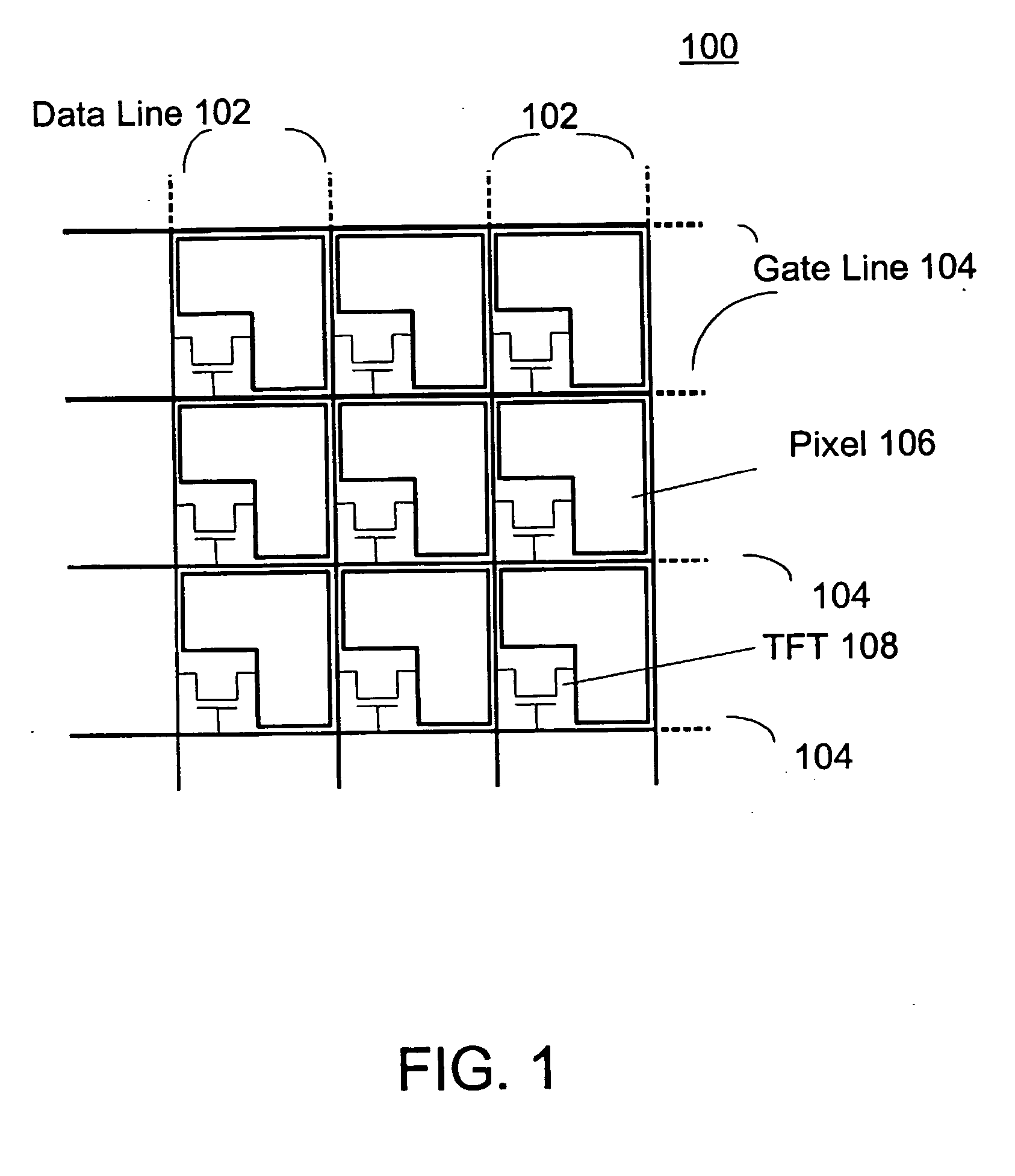 Integrated multiplexer/de-multiplexer for active-matrix display/imaging arrays