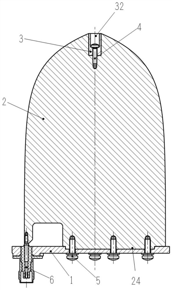 Orthogonal dual-polarized metal slot antenna array structure and antenna array containing the structure