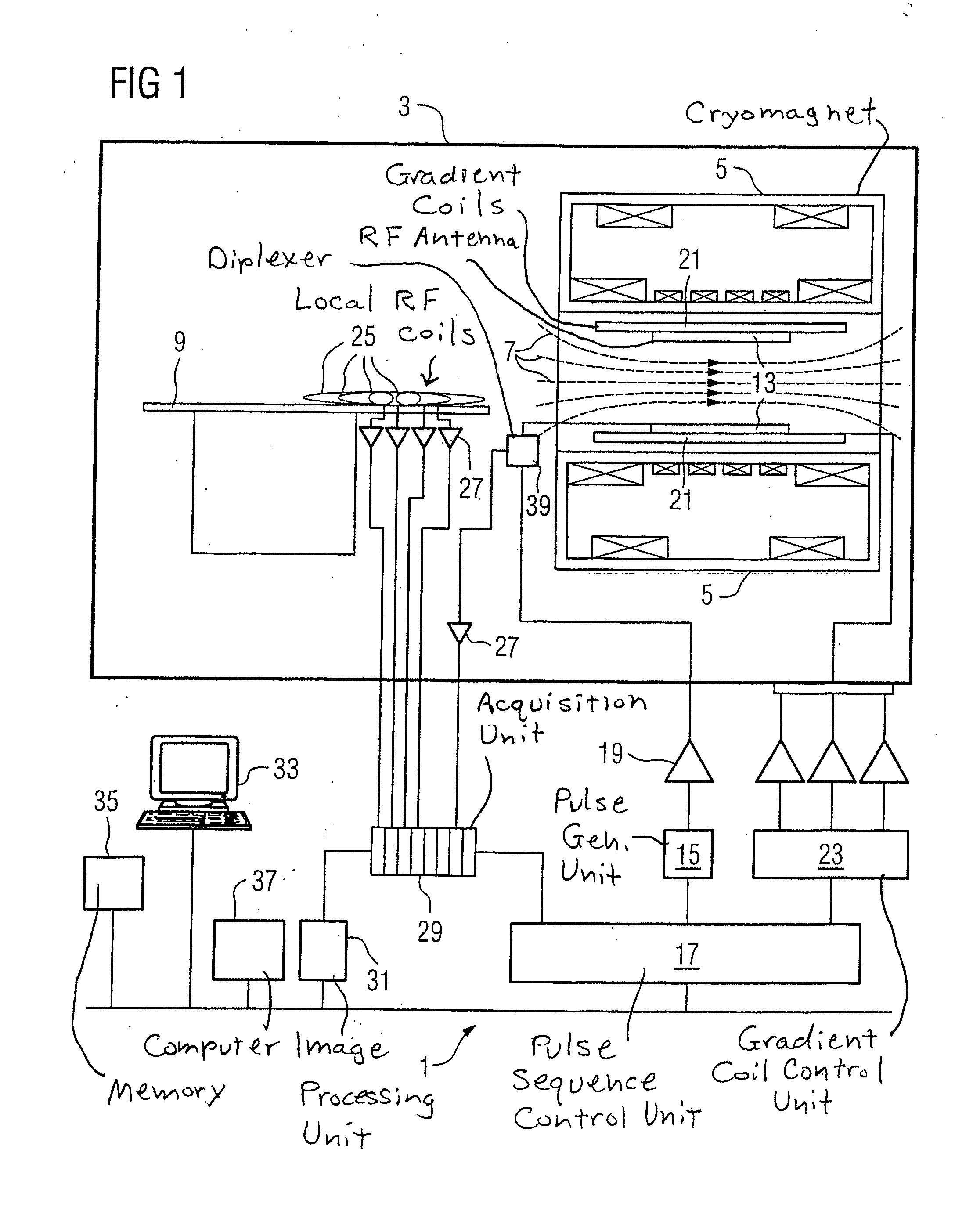 Magnetic resonance method and apparatus to determine k-space positions for modeling radio-frequency pulses