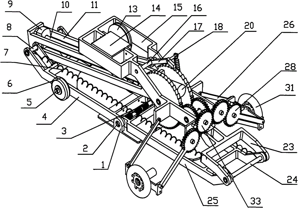 Self-reset wheel-leg jumping composite mobile robot