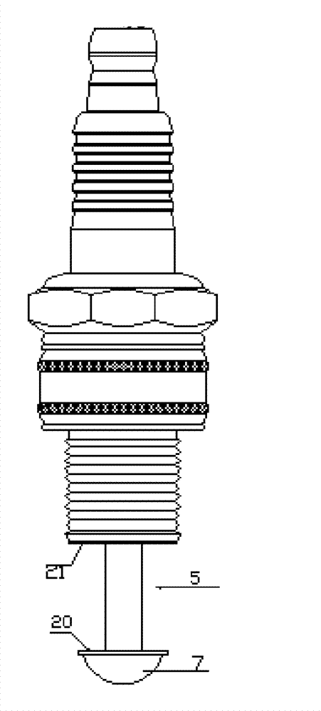 Direct injection system in engine cavity