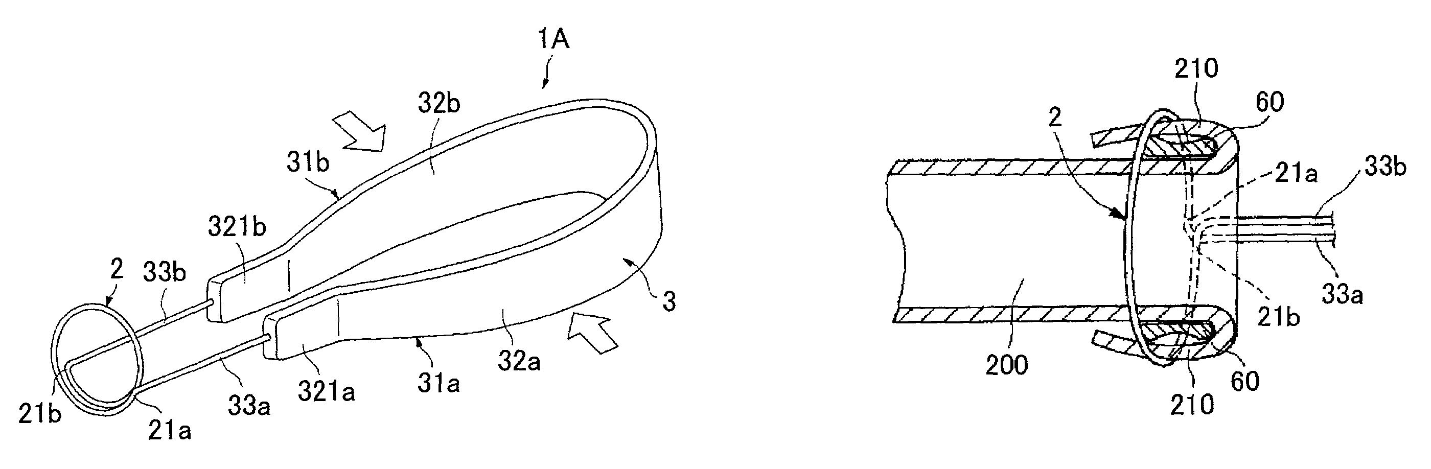 Instrument for extroverting blood vessel