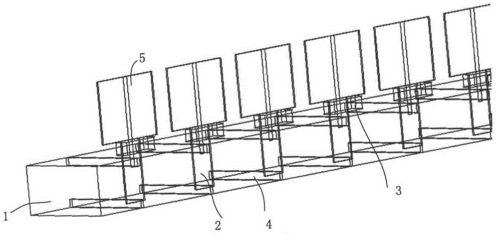 Waveguide series-feed network capable of realizing arbitrary power-dividing ratio