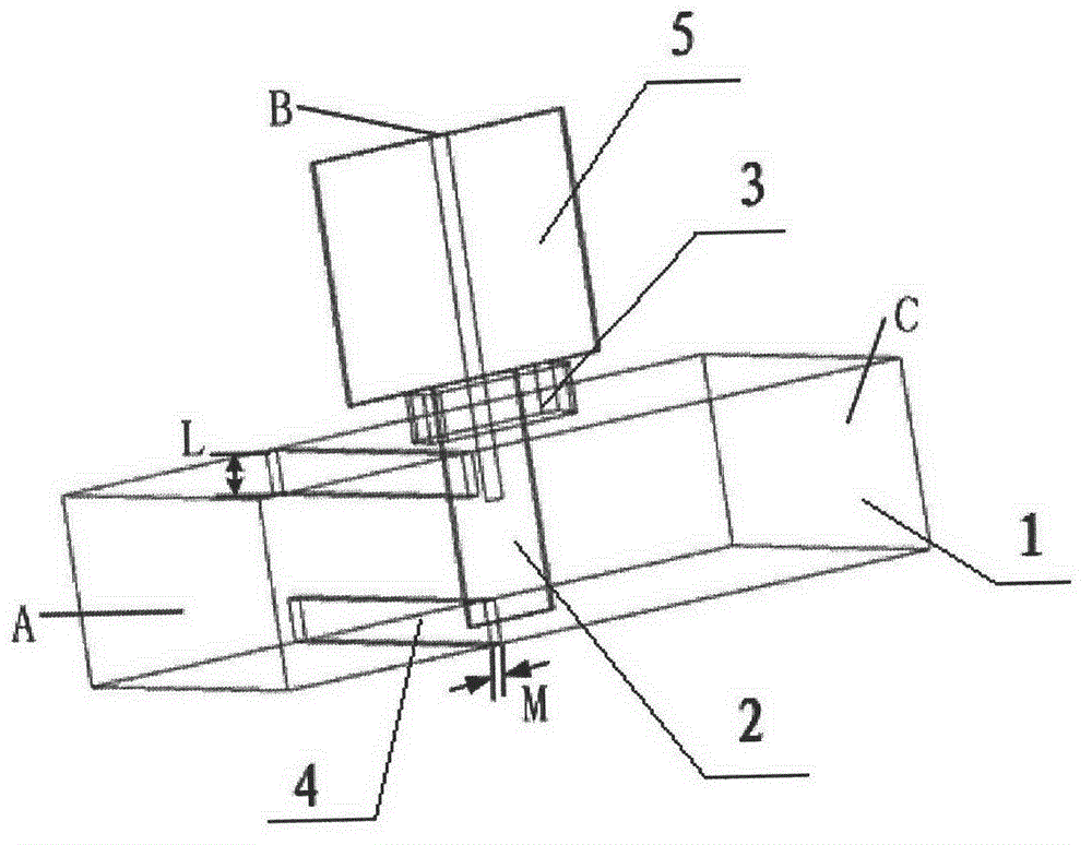 Waveguide series-feed network capable of realizing arbitrary power-dividing ratio