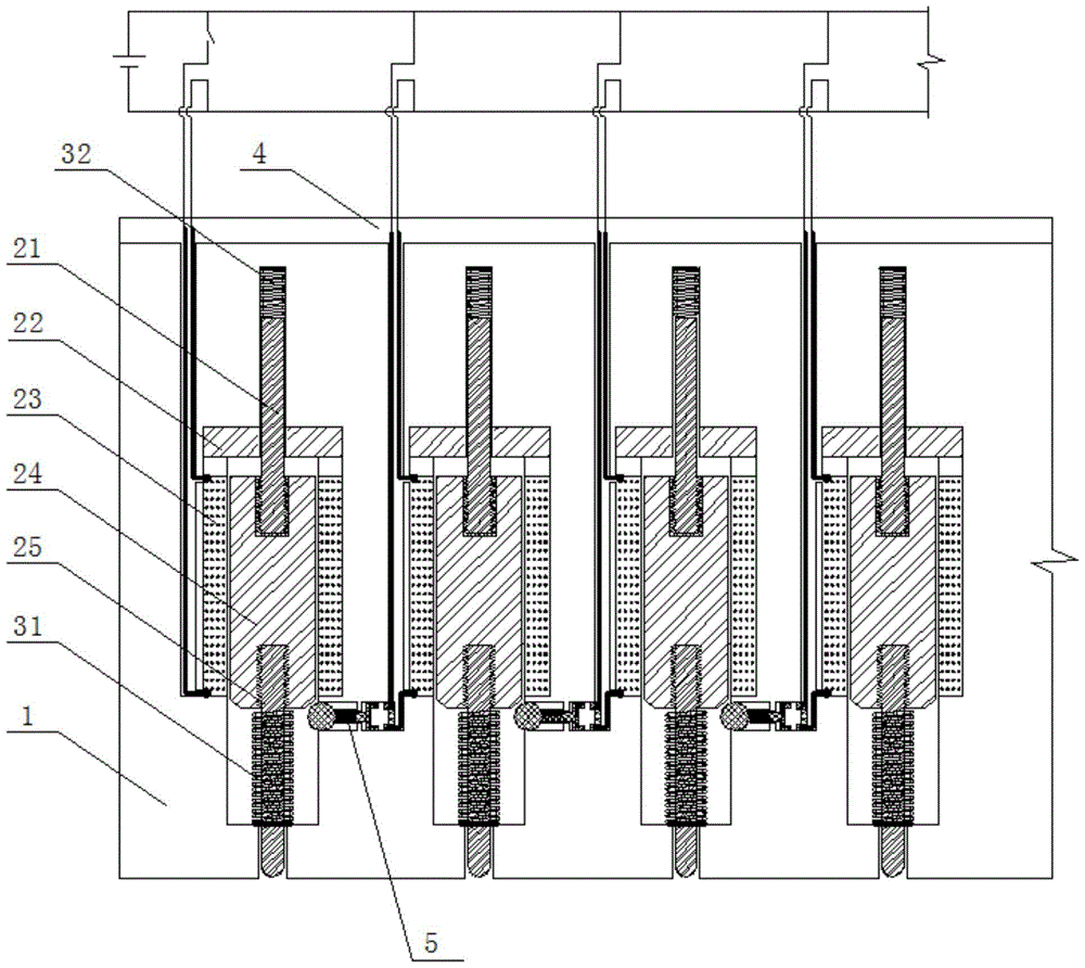 A linked electromagnetic hammer suitable for laboratory research on multi-point ground motion