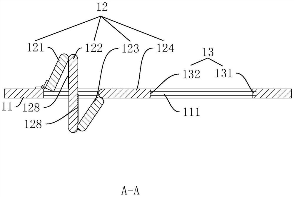 A kind of access control of automatic opening and closing door