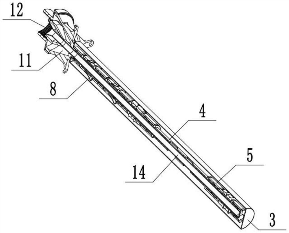 Sleeve valve pipe grouting device and method based on elastic films