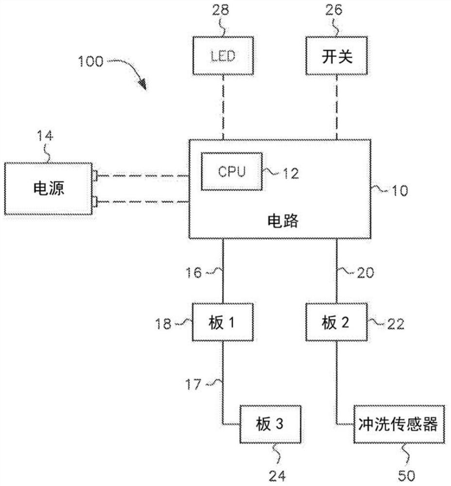 Wash down sensor for electronic rodent traps and method of preventing false triggering using a wash down sensor