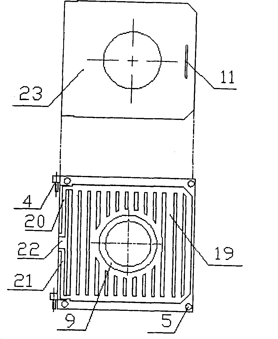 Temperature-control sealed door of warm-pressing experiment box