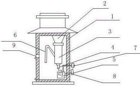 Rainfall detection device