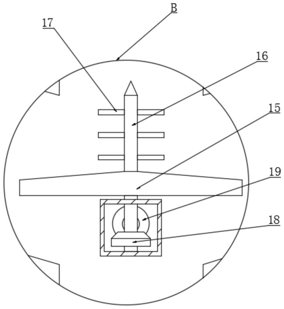 Sand screening device for road construction