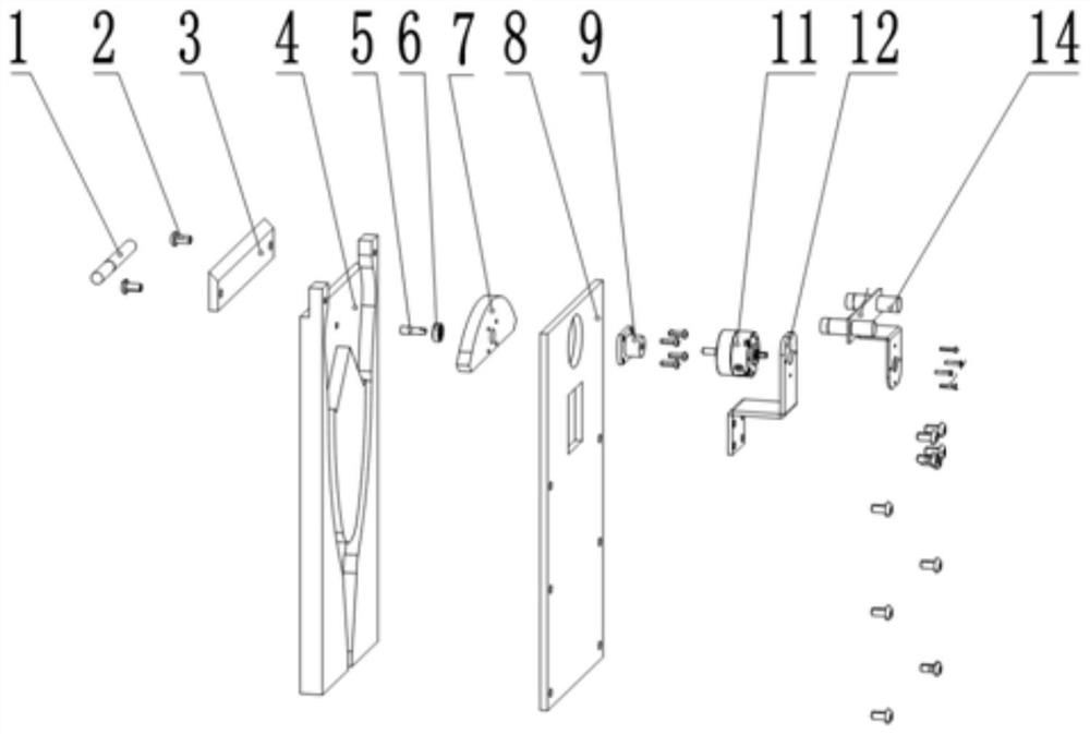 Visual discrimination cigarette automatic turning device