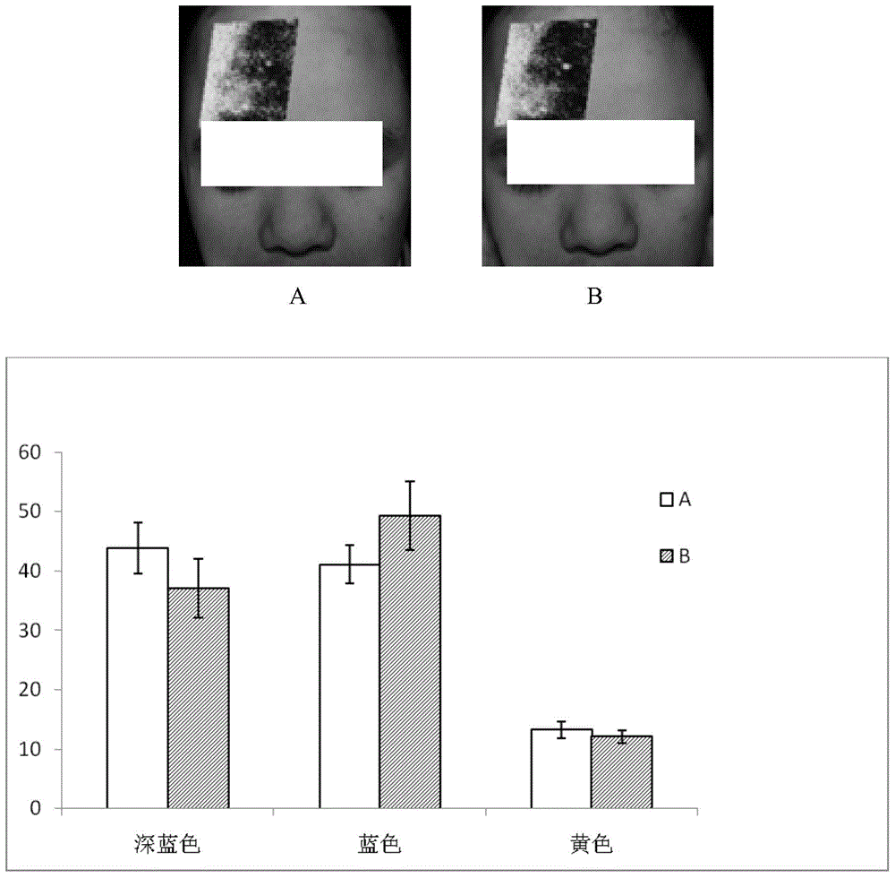 Exfoliate composition with whitening and moisturizing effects and preparation method of exfoliate composition