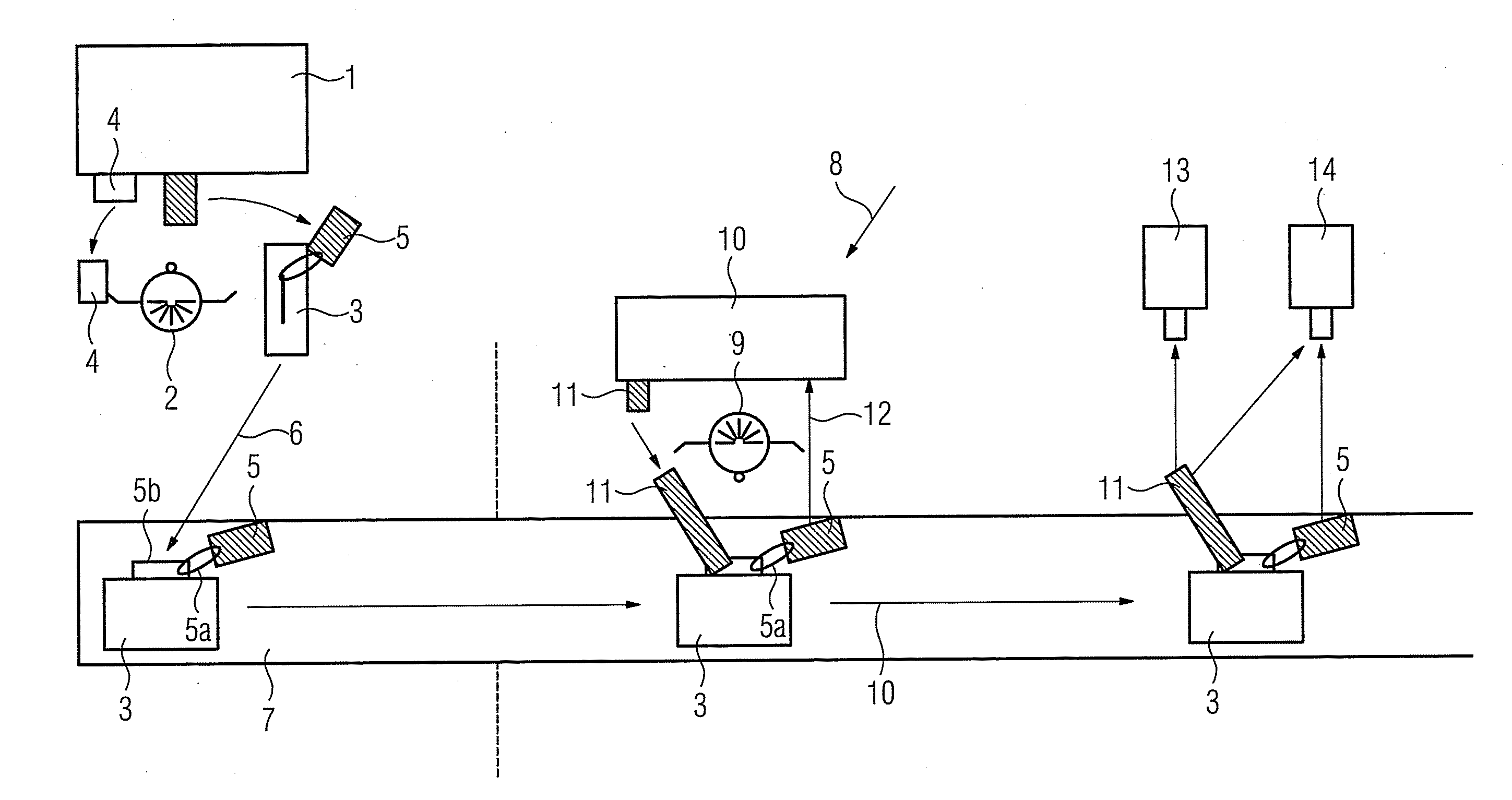 Method for automatically checking in passengers and their luggage