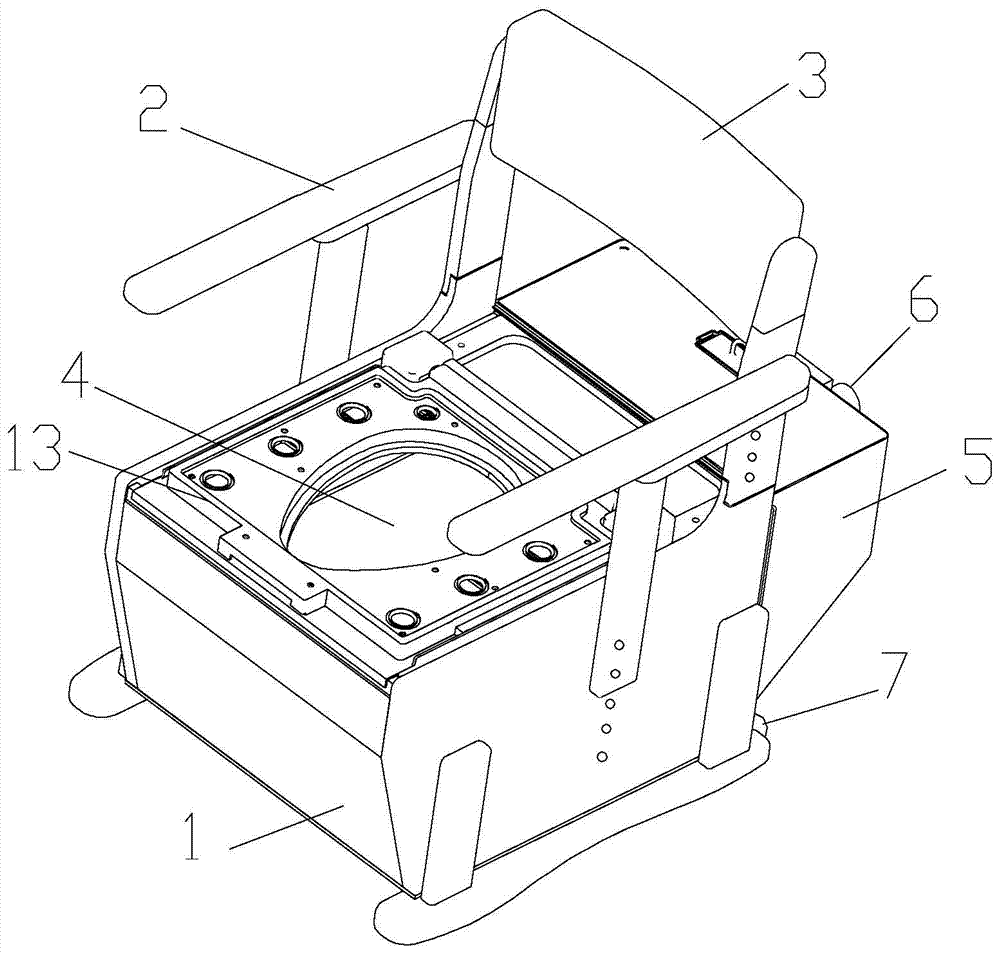 Automatic decomposition toilet