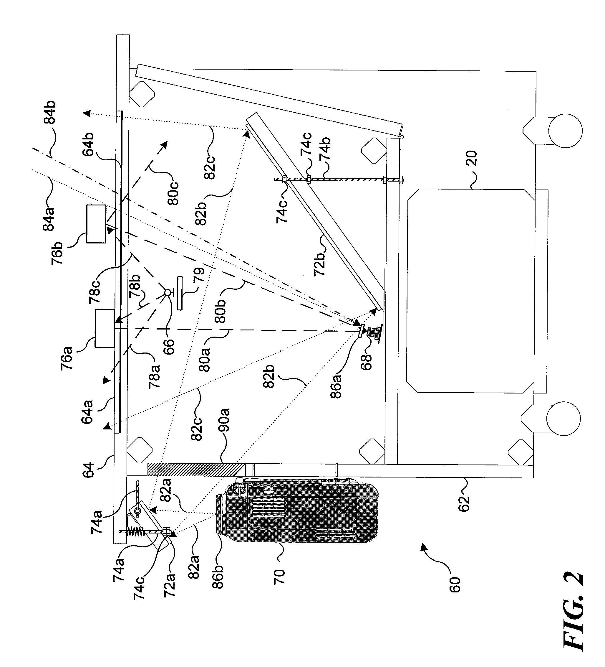 Method and system for reducing effects of undesired signals in an infrared imaging system