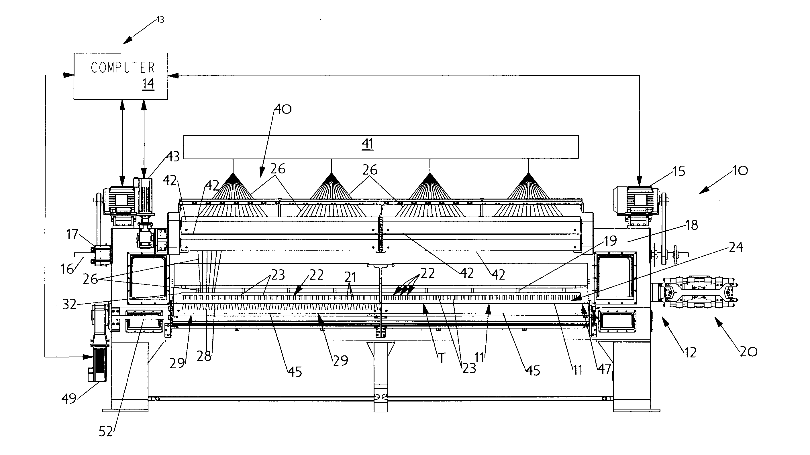 System and Method for Forming Artificial Turf Products with a Woven Appearance