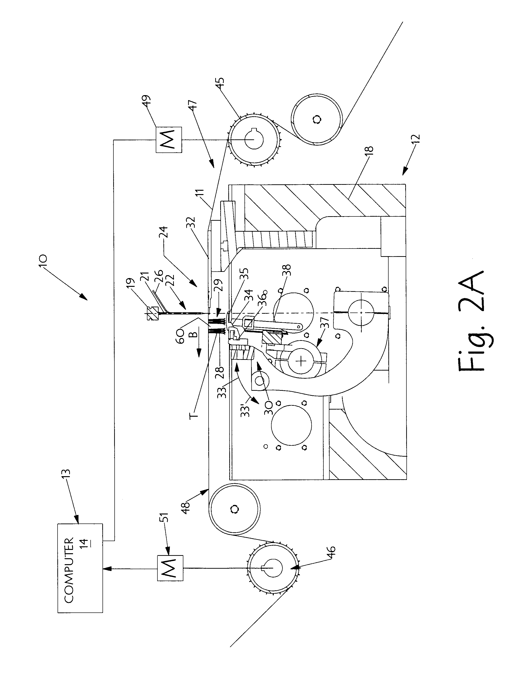 System and Method for Forming Artificial Turf Products with a Woven Appearance