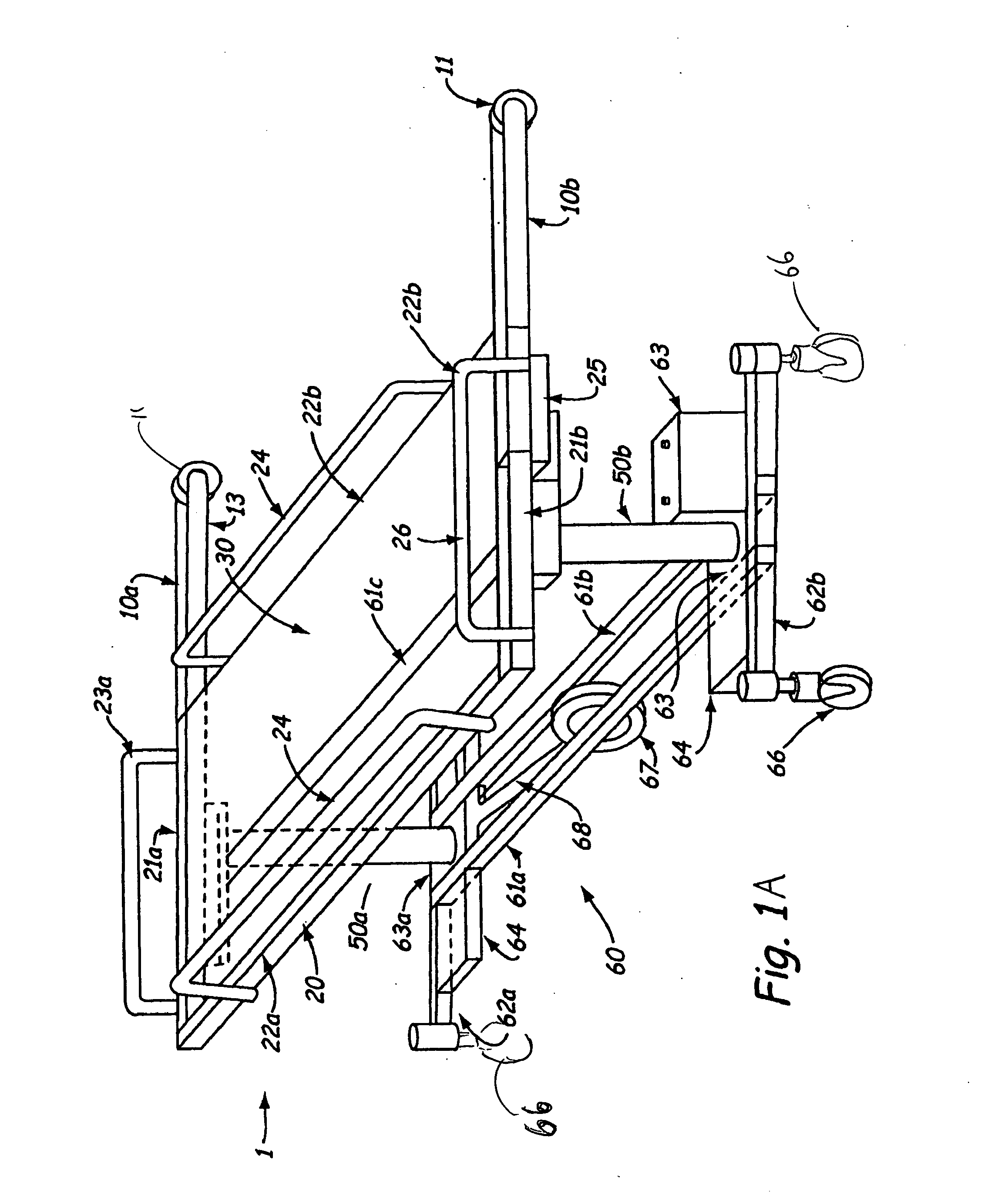 Patient transfer and transport bed